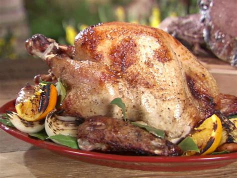 grilled-turkey-recipe-bobby-flay-food-network image