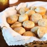 rosemary-goat-cheese-mini-muffins-paula-deen image