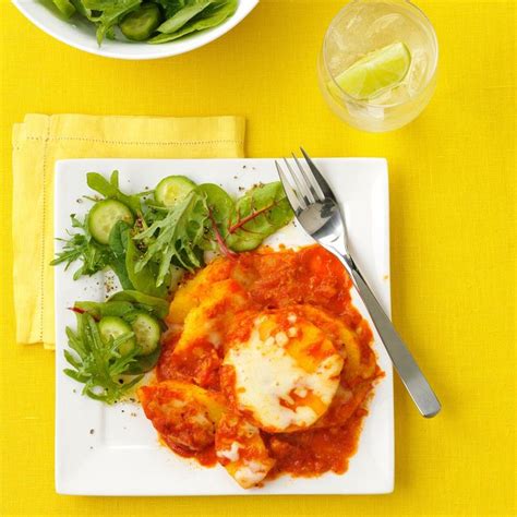 polenta-lasagna-recipe-how-to-make-it-taste-of-home image