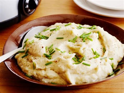 slow-cooker-mashed-potatoes-recipe-food-network image