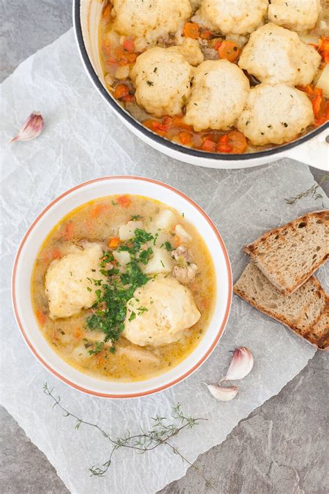 chicken-stew-with-fluffy-dumplings-vibrant image