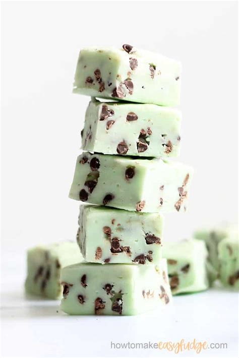 mint-chocolate-chip-fudge-easy-delicious-fudge image