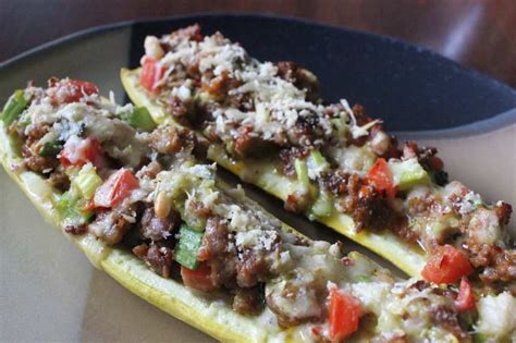 italian-sausage-stuffed-zucchini-recipe-foodcom image
