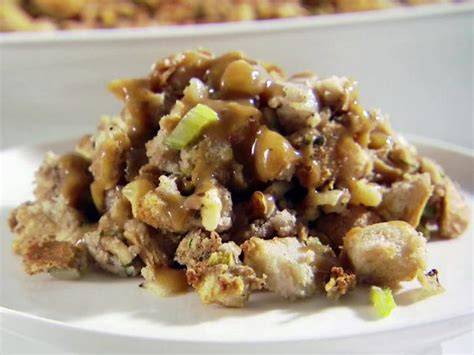 stuffing-with-golden-raisins-and-walnuts-recipe-food image