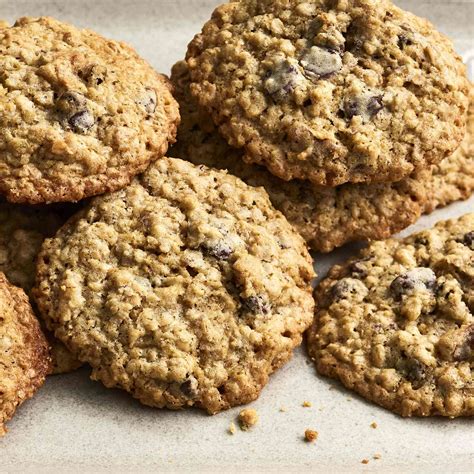 chewy-chocolate-chip-oatmeal-cookies-allrecipes image
