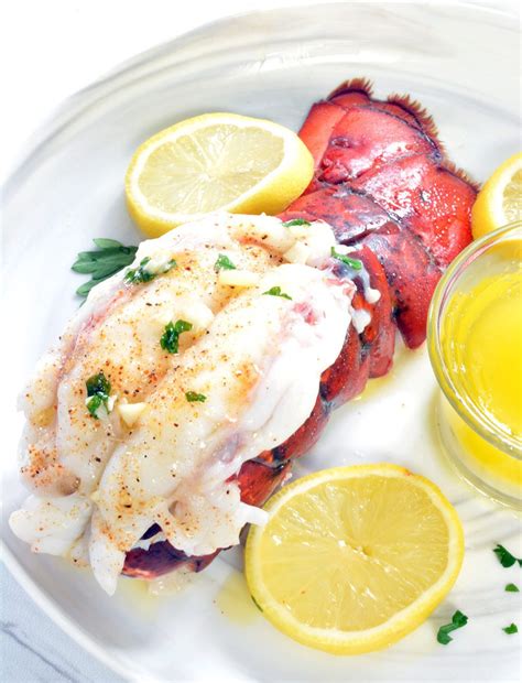 10-minute-garlic-butter-baked-lobster-tail-foodie-and image