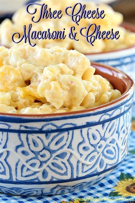 three-cheese-macaroni-and-cheese-great-grub image
