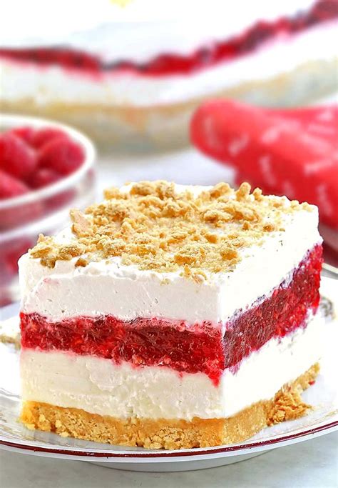 no-bake-raspberry-jello-lasagna-sugar-apron image