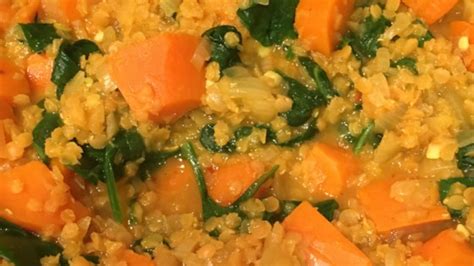 indian-sweet-potato-and-lentil-soup-allrecipes image