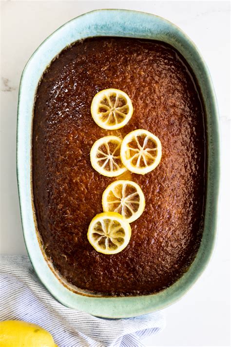 easy-lemon-pudding-cake-simply-delicious image