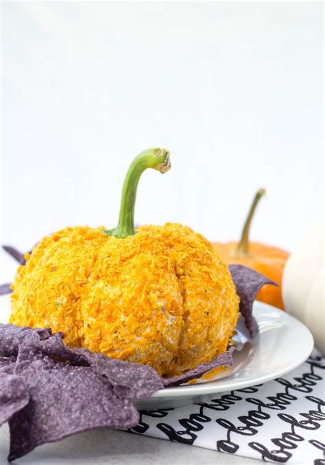 pumpkin-shaped-cheese-ball-simply-made image