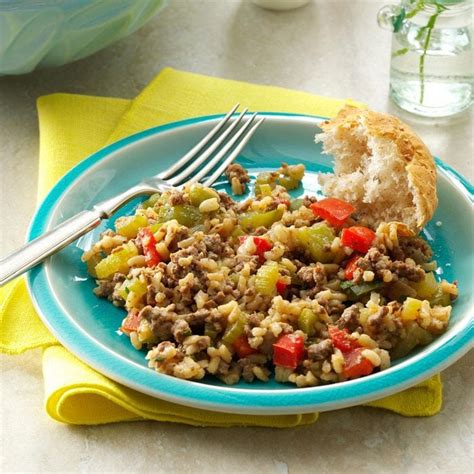 cajun-beef-rice-recipe-how-to-make-it-taste-of-home image