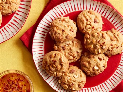 hot-honey-peanut-butter-cookies-recipe-food-network image