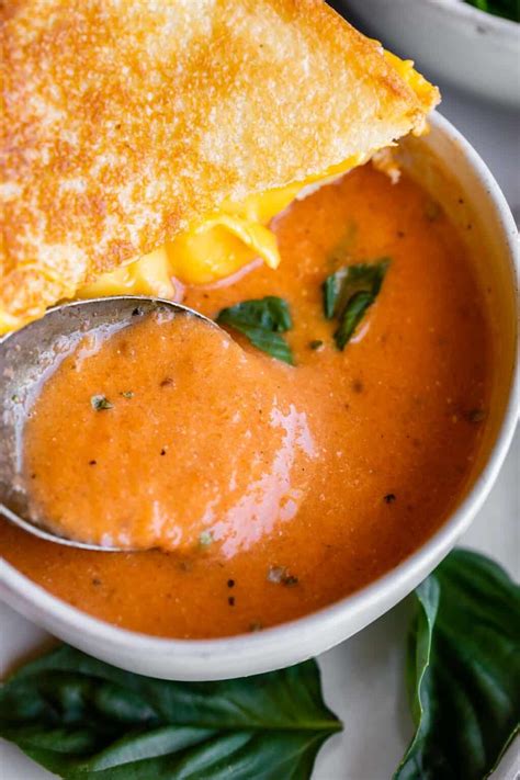 easy-creamy-tomato-soup-30-minutes-the-food image