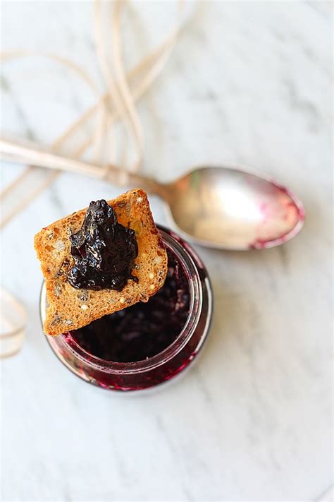 blueberry-jam-recipe-without-pectin-delightful-mom-food image