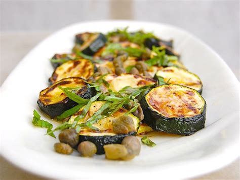 grilled-zucchini-with-capers-basil-and-lemon image