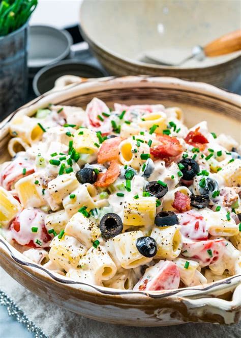 chicken-ranch-pasta-salad-jo-cooks image