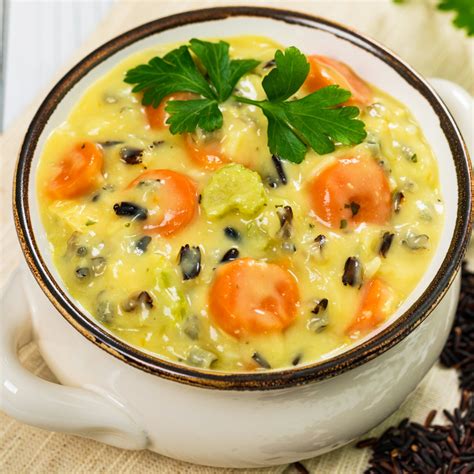 wild-rice-soup-with-ham-the-bossy-kitchen image