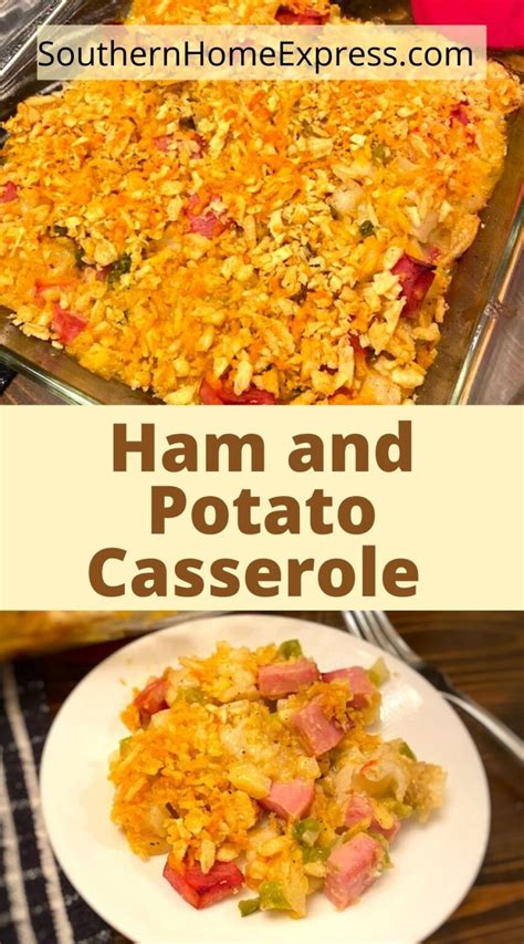 easy-ham-and-potato-casserole-recipe-southern-home-express image