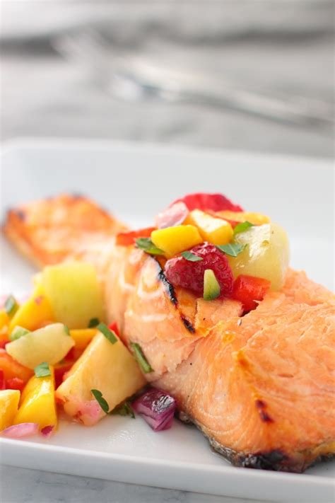 simple-grilled-salmon-with-fruit-salsa-quick-easy image