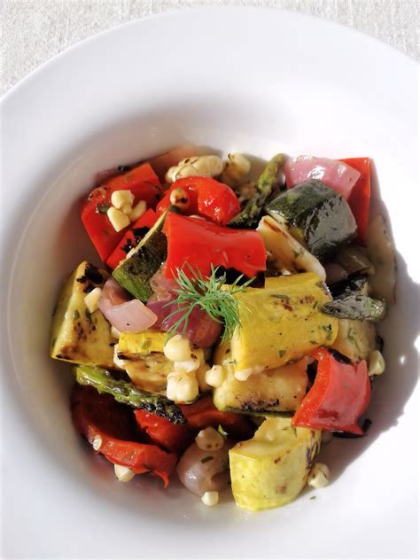 grilled-vegetable-salad-with-fresh-herb-vinaigrette image