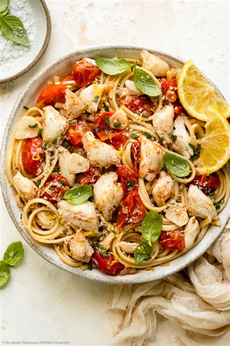 crab-pasta-easy-crab-linguine-no-spoon-necessary image