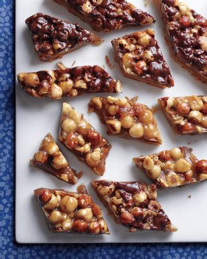 hazelnut-caramel-bars-recipe-martha-stewart image