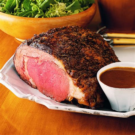 herb-crusted-prime-rib-with-red-wine-sauce-red-meat image