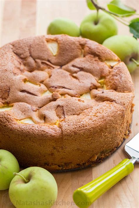 easy-apple-cake-recipe-video-natashaskitchencom image