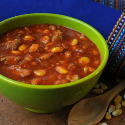 traditional-red-chile-posole-hominy-stew-bueno image