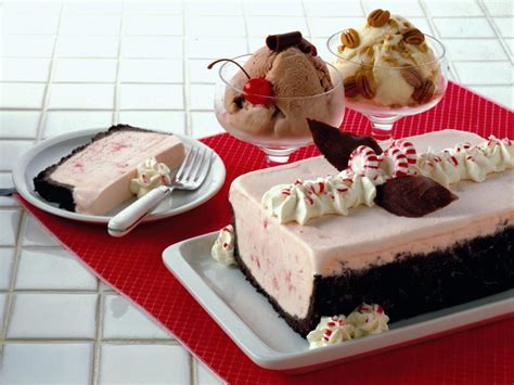 peppermint-ice-cream-loaf-recipe-food-network image