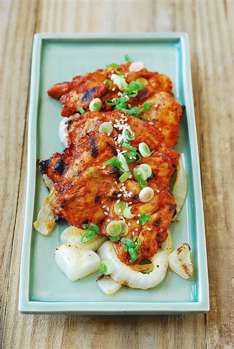spicy-grilled-chicken-korean-bapsang image
