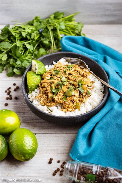 jamaican-curry-chicken-and-coconut-rice-instant-pot image