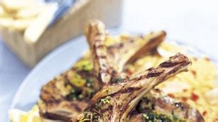grilled-lemon-parsley-veal-chops-recipe-epicurious image