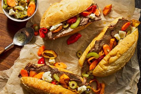 italian-beef-sandwich-recipe-food-wine image