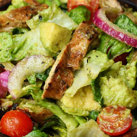 honey-lime-chicken-and-avocado-salad-recipe-by-tasty image