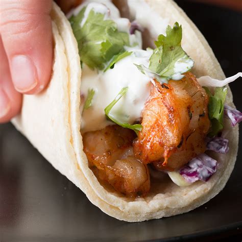grilled-shrimp-tacos-with-creamy-cilantro image