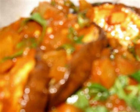 indian-spiced-eggplant-aubergine-recipe-foodcom image