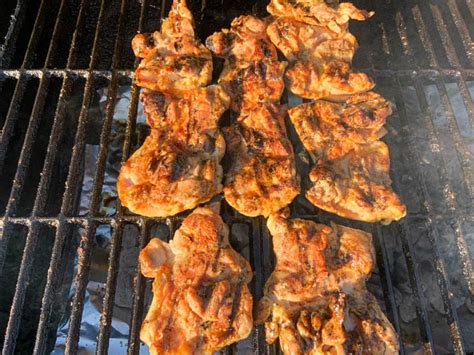 grilled-boneless-chicken-thighs-cooking-with-bliss image