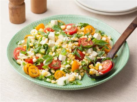 fresh-corn-and-tomato-salad-food-network-kitchen image