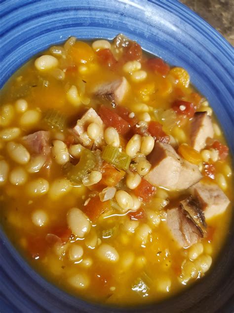 instant-pot-navy-bean-and-ham-soup-allrecipes image