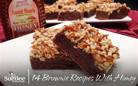 14-brownie-recipes-with-honey-sioux-honey image