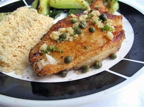pan-seared-halibut-with-lemon-caper-sauce-the image