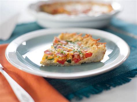 hash-brown-crusted-veggie-and-ham-quiche-food image