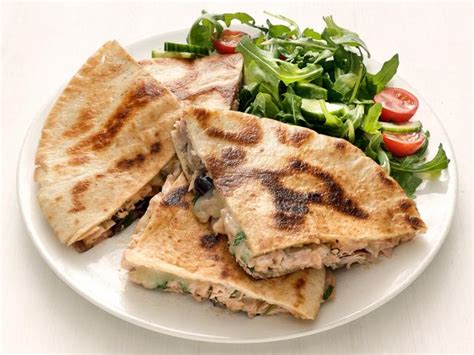 mediterranean-tuna-melts-recipe-food-network image