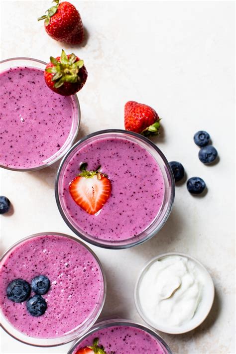 strawberry-blueberry-smoothie-the-almond-eater image