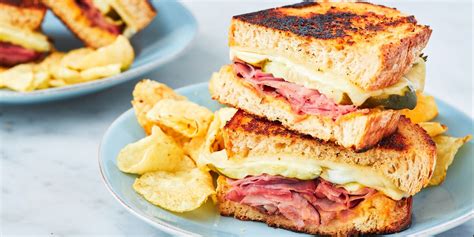 how-to-make-a-ham-cheese-sandwich-delish image