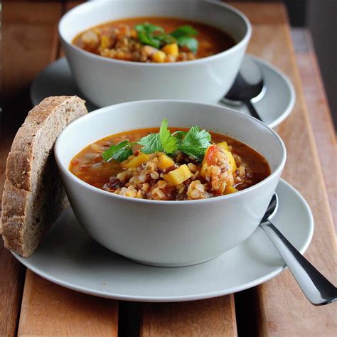 italian-red-lentil-and-brown-rice-soup-allrecipes image
