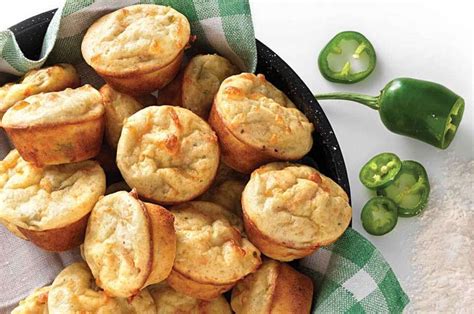 spicy-jalapeo-cheddar-mini-muffins-recipe-king image
