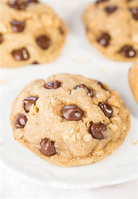 soft-and-chewy-peanut-butter-oatmeal-chocolate-chip image
